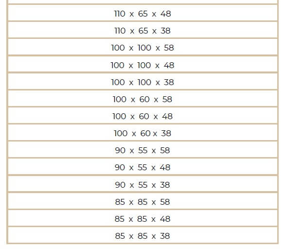 Stolik z litego drewna Romano