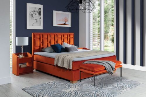 Wezgłowie 606 do łóżka kontynentalnego