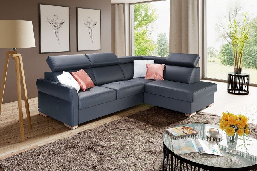 Narożnik ze skóry Baggio