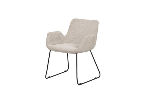 Fotel tapicerowany do jadalni Chidi