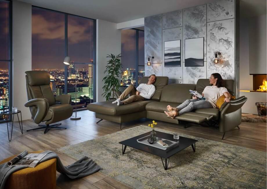 Narożnik z funkcją relaks PN-EM22001 Polipol