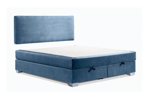 Łóżko kontynentalne z wezgłowiem Smart