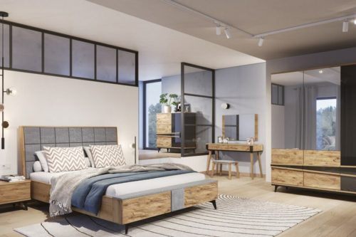 Meble do sypialni Etna Mebin