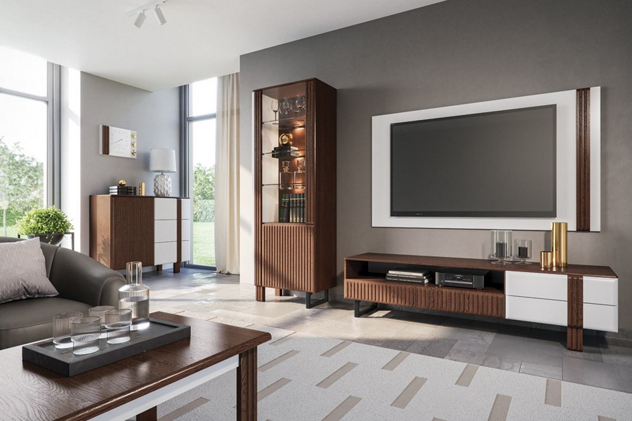 Meble do salonu i jadalni Isla Mebin