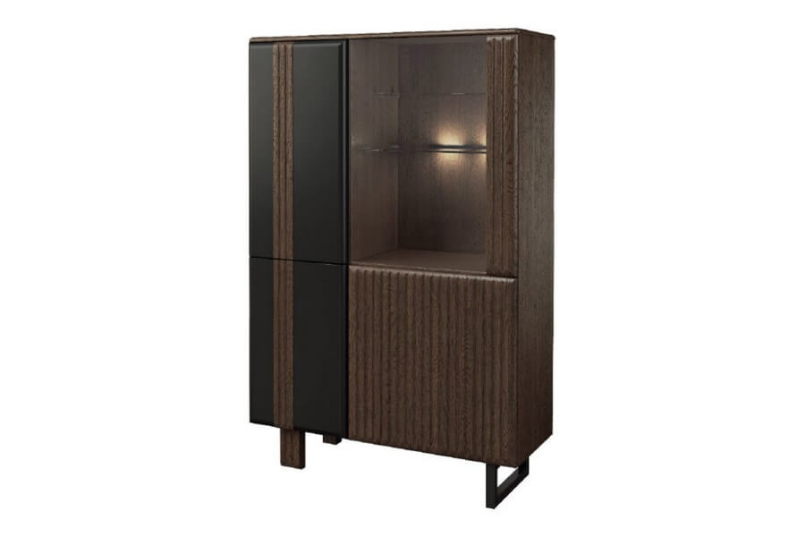 Szafka z barkiem 1DS3D lewa z oświetleniem Isla