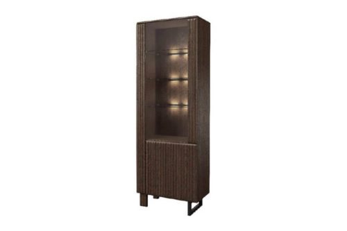 Witryna pojedyncza 1DS1D prawa z oświetleniem Isla