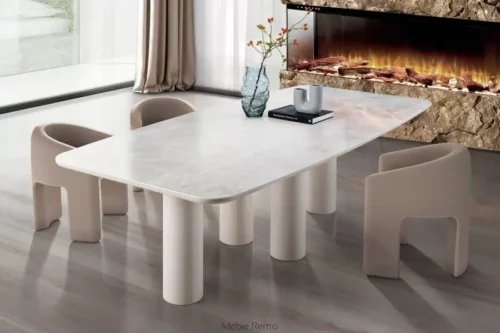 Stół ze spiekiem kwarcowym Bellagio