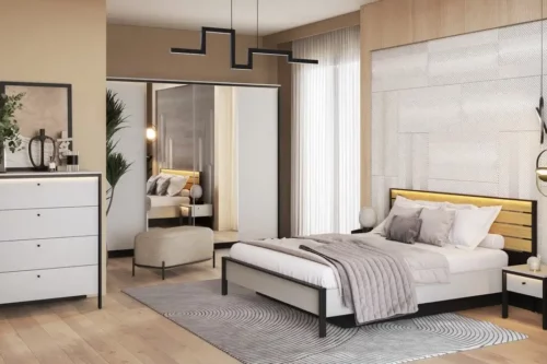 Kolekcja mebli do sypialni Gris