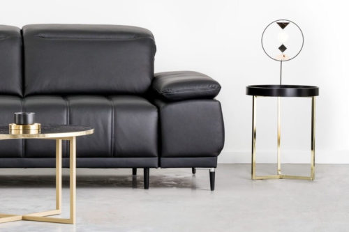 Narożnik ze skóry Focus-L wyprzedaż