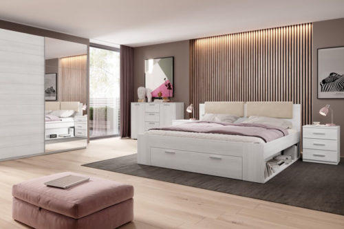 Łóżko tapicerowane Galaxy