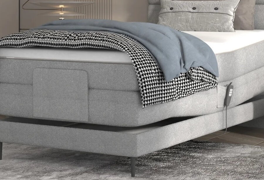 Łóżko Carlo 100 z elektryczną regulacją