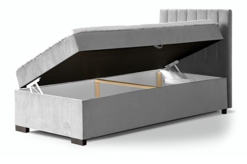 Łóżko tapicerowane jednoosobowe Eryk