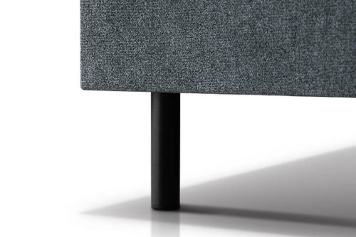 Łóżko tapicerowane z oświetleniem Muna