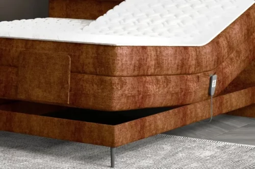 Łóżko z elektryczną regulacją Wave