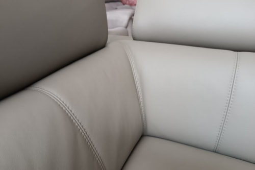 Narożnik ze skóry Grey GKI Design