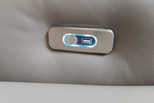 Narożnik ze skóry Grey GKI Design