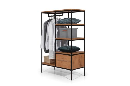 Regał Loft dąb Lencelot wyprzedaż