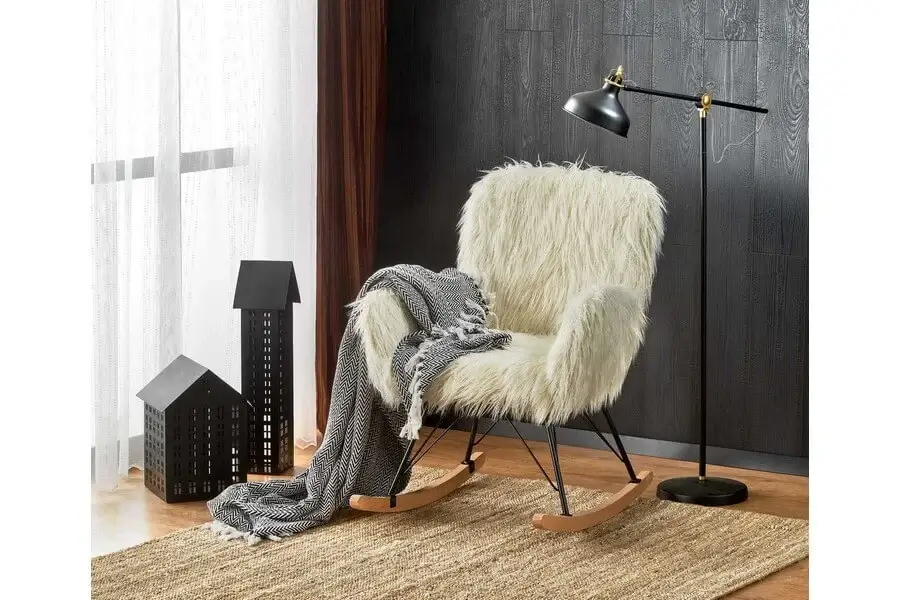 Fotel bujany Austin Halmar