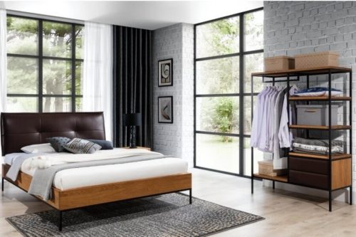 Regał z litego drewna Fiord