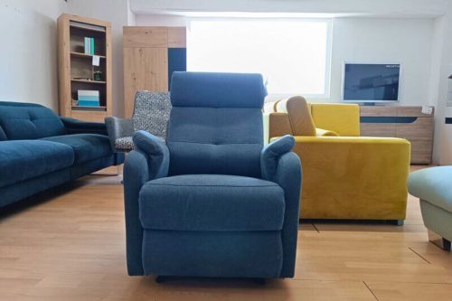 Fotel z manualną funkcją relaks Luna II Gki Design