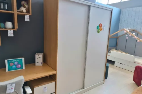 Szafa przesuwana Uni Oak Meblik