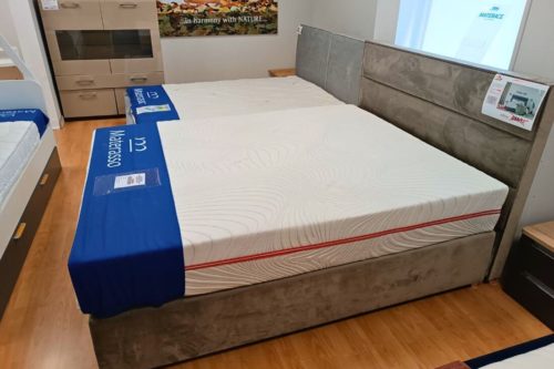 Łóżko kontynentalne Dallas Materasso