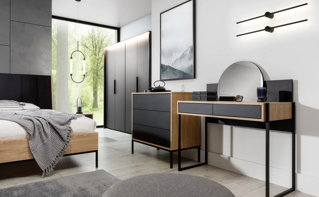 Sypialnia Black Loft New Elegance