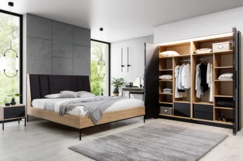 Sypialnia Black Loft New Elegance