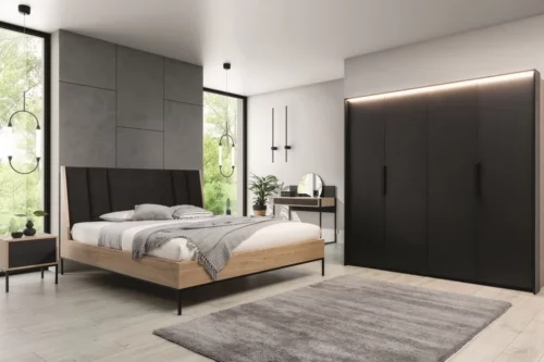 Sypialnia Black Loft New Elegance