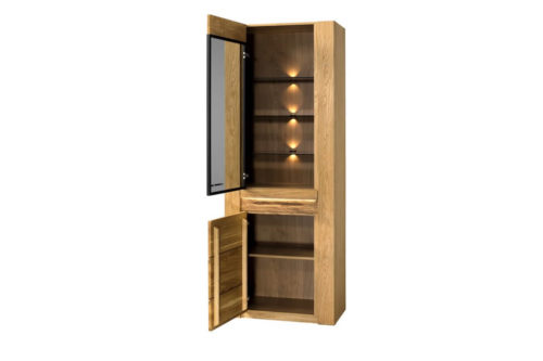 Witryna 2-drzwiowa Velvet Natura