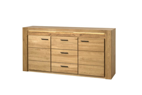 Komoda 2-drzwiowa Velvet 47 natura