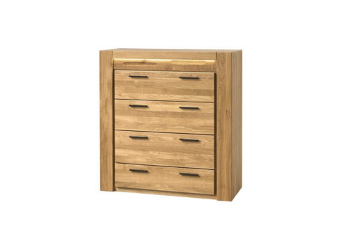 Komoda wysoka z 4 szufladami Velvet 75