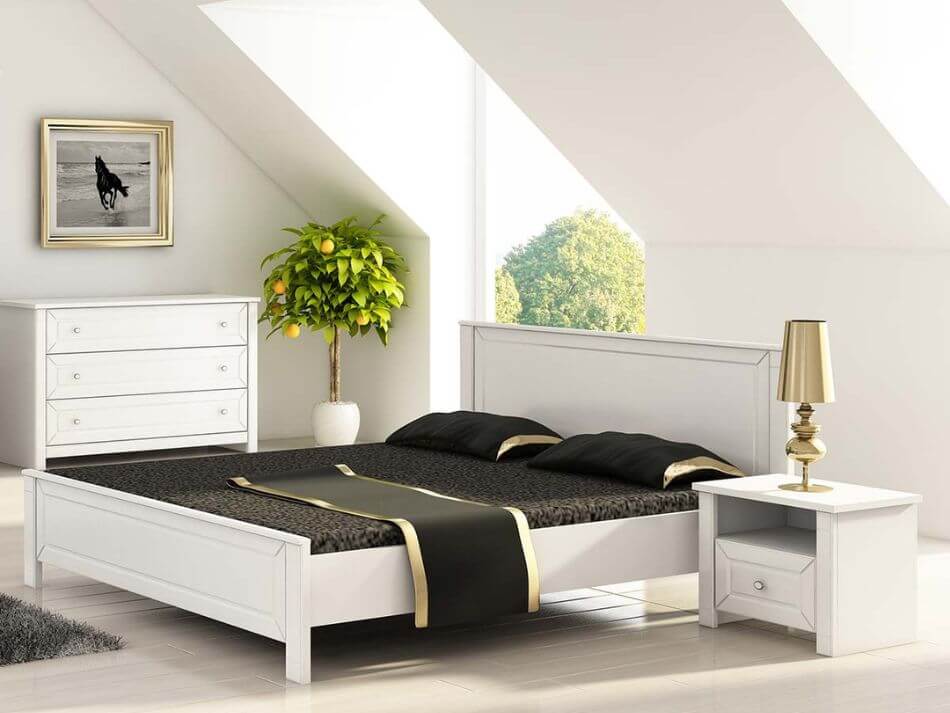 Łóżko Luna 140x200 cm Restol