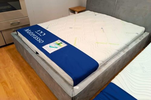 Łóżko tapicerowane Skimo