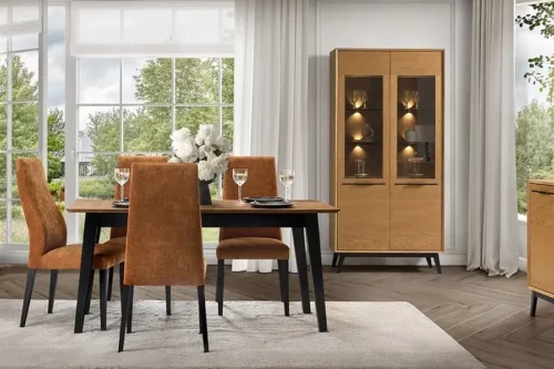 Stół rozsuwany z 2 wkładkami Lazure 40