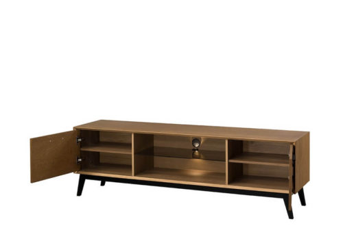 Szafka RTV 2-drzwiowa z oświetleniem Lazure 25