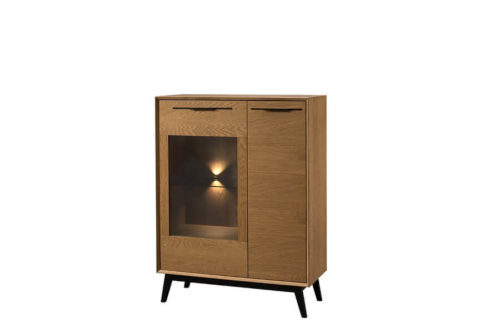 Witryna 2-drzwiowa z oświetleniem Lazure 15