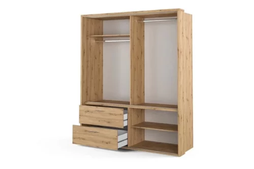 Szafa dwudrzwiowa z lustrem Arti AR-22 Lenart