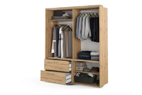 Szafa dwudrzwiowa z lustrem Arti AR-22 Lenart