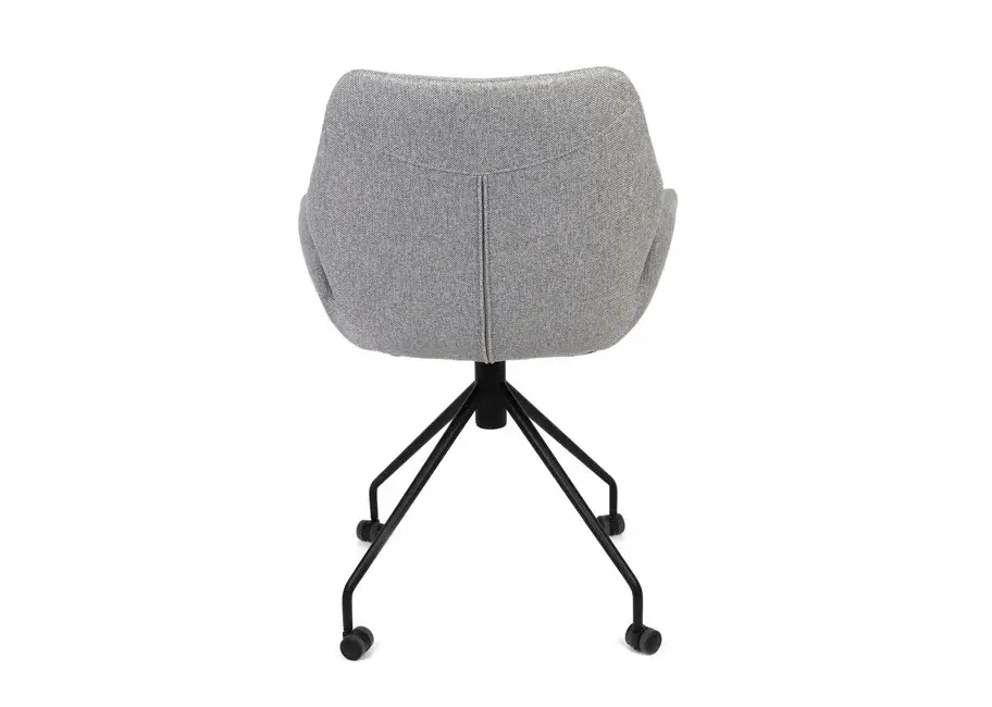 Fotel obrotowy na kółkach Hugo Claudie