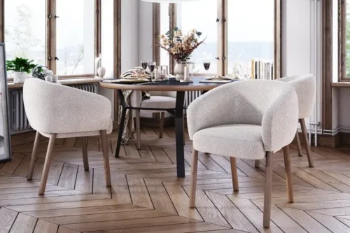 Krzesło tapicerowane Lily Claudie Design