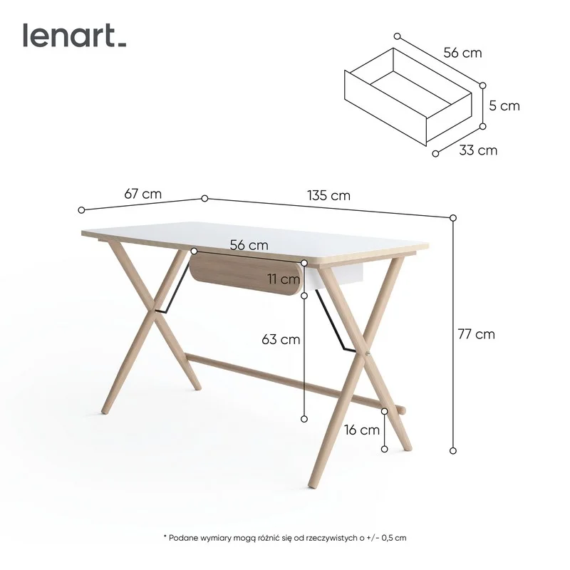 Biurko Match MW-01 Lenart