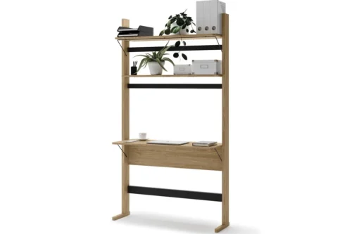Regał z biurkiem Olli OL-04 Lenart