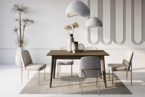 Stół rozkładany dąb ciemny Plot Lenart