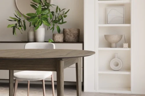 Stół rozkładany dąb ciemny Plot Lenart