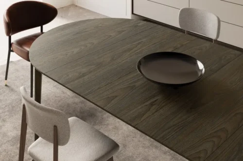 Stół rozkładany dąb ciemny Plot Lenart