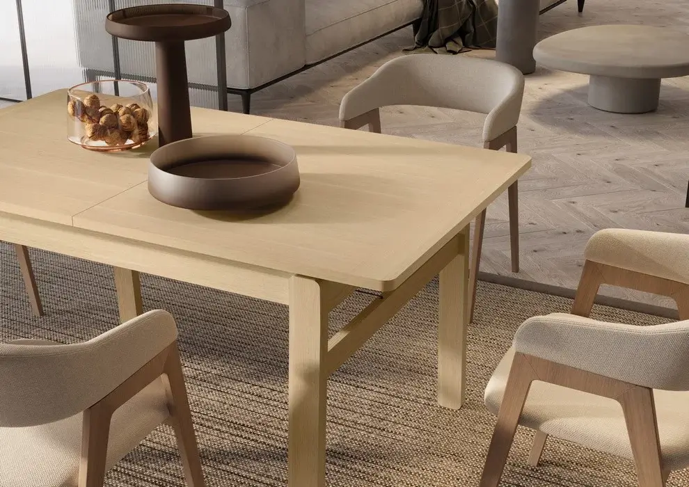 Stół rozkładany dąb ciemny Plot Lenart