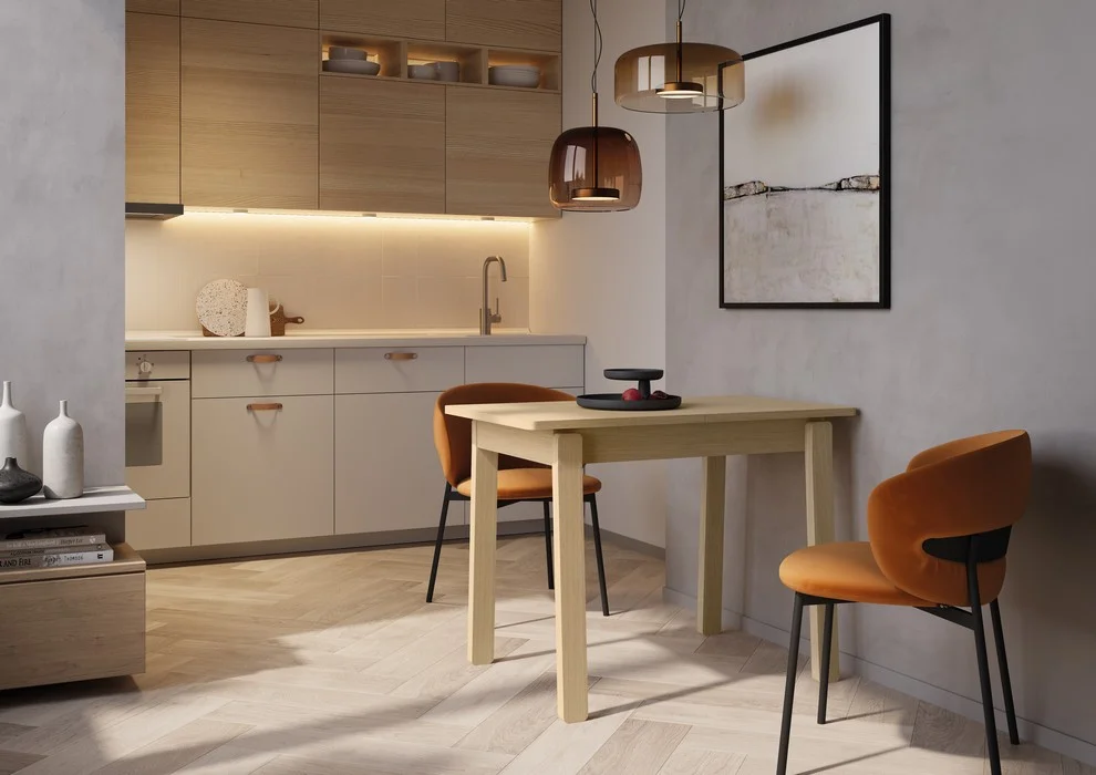 Stół rozkładany dąb ciemny Plot Lenart