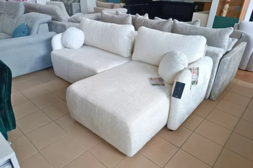 Narożnik z funkcją spania Bianco Werxal