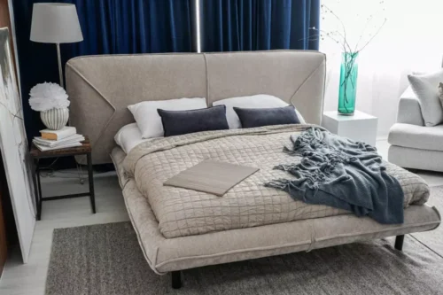 Łóżko tapicerowane Arrondi MTI Furninova